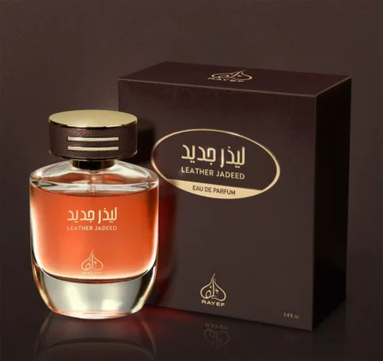 Rayef Leather Jadeed 100ml Perfume Bottle - Sophisticated Leather Fragrance in Pakistan