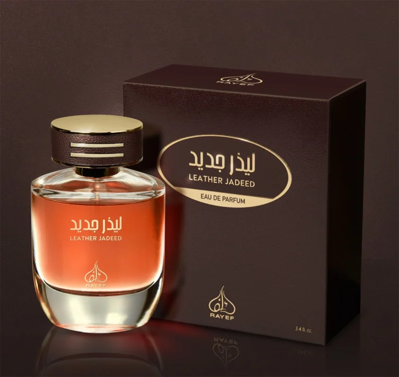 Rayef Leather Jadeed 100ml Perfume Bottle - Sophisticated Leather Fragrance in Pakistan