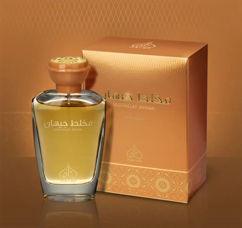 Rayef Mukhallat Jehaan 100ml Perfume Bottle - Exotic Oriental Fragrance in Pakistan