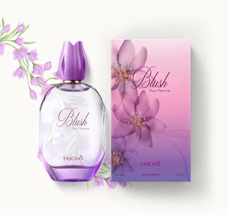 Alt Text: Fascino Blush 100ml – A luxurious floral and fruity perfume for women. Long-lasting, elegant, and one of the best perfumes in Pakistan. Available at Breeze Aura.