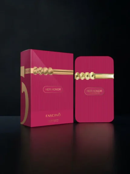 Fascino Her Honor – Best Perfume in Pakistan | A luxurious women's fragrance with floral, fruity, and musky notes for a long-lasting, elegant scent. Available at Breeze Aura.