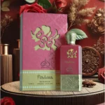 Rayef Firdous perfume bottle with an elegant design, offering a sophisticated blend of floral, woody, and musky notes. The best perfume in Pakistan, available at Breeze Aura.