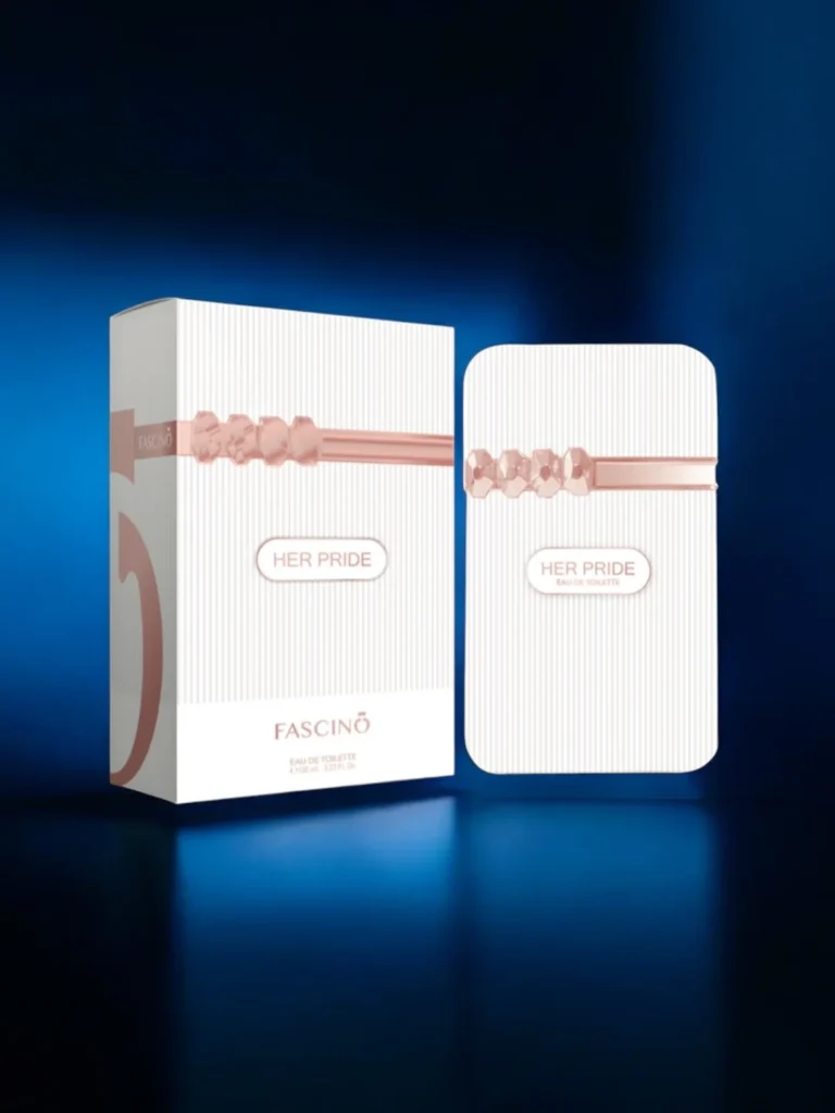 Fascino Her Pride | Best Perfume in Pakistan | A luxurious women's fragrance with floral, fruity, and musky notes for a long-lasting and elegant scent. Shop now at Breeze Aura.