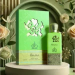 Rayef Amara perfume bottle with a sleek and elegant design, offering a sophisticated blend of floral, fruity, and oriental notes. The best perfume in Pakistan, available at Breeze Aura