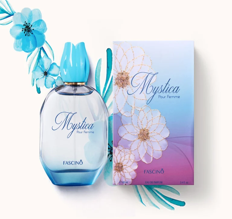 Fascino Mystica 100ml – A sensual, floral, and woody fragrance for women. Long-lasting, captivating, and one of the best perfumes in Pakistan. Available at Breeze Aura