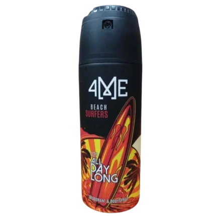 4Me Beach Surfers Deodorant – Refreshing ocean breeze scent with long-lasting freshness. Stay cool and confident all day Deodorant and Bodyspray