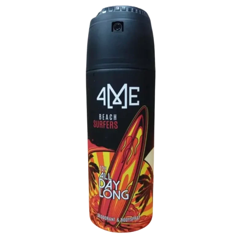 4Me Beach Surfers Deodorant – Refreshing ocean breeze scent with long-lasting freshness. Stay cool and confident all day Deodorant and Bodyspray