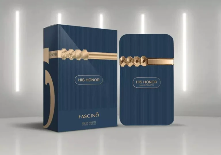 Fascino His Honor 100ml – A bold and long-lasting men’s fragrance with citrus, spicy, and woody notes. Shop now at Breeze Aura Store.
