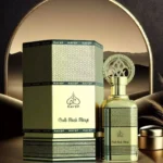Rayef Oudh Musk Mirage 100ml – A luxurious blend of oudh and musk for a deep, earthy, and long-lasting fragrance. Available at Breeze Aura, the best perfume in Pakistan