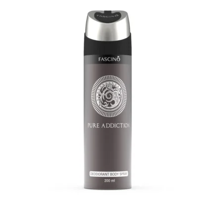 Fascino Pure Addiction Deodorant Body Spray 200ml – Long-lasting masculine fragrance in Pakistan