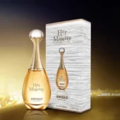Her Majesty by Swiss Collection – Eau de Toilette for women in an elegant bottle, featuring floral, woody, and musky fragrance notes.