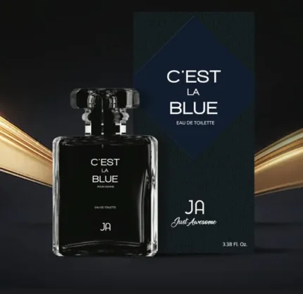 Just Awesome C’est La Blue perfume – Fresh citrus and aquatic fragrance for men and women.