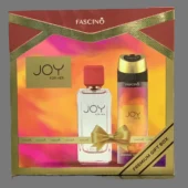 Fascino Gift Box Joy For Her – luxury women’s perfume gift box with fresh, floral, and woody fragrance notes, available in Pakistan.