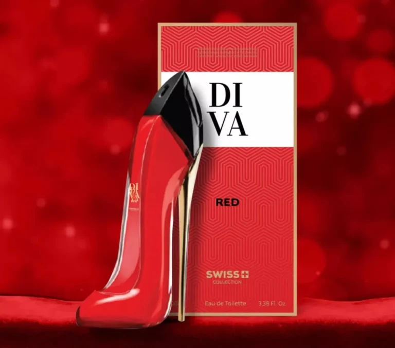 Swiss Collection Diva Red Eau de Parfum – Best perfume in Pakistan for bold, confident women