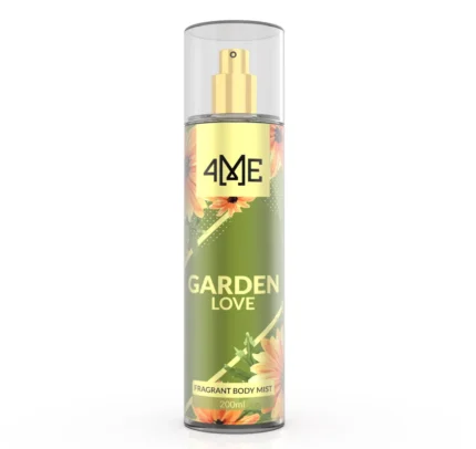 4ME Garden Love Body Mist 200ml β fresh floral fragrance in elegant spray bottle, best body mist in Pakistan, available at Breeze Aura Store
